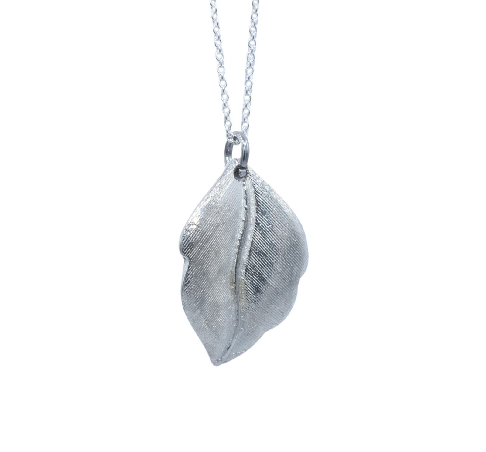 10th Anniversary Tin Pendant Leaf Pendant/Necklace Gift UK