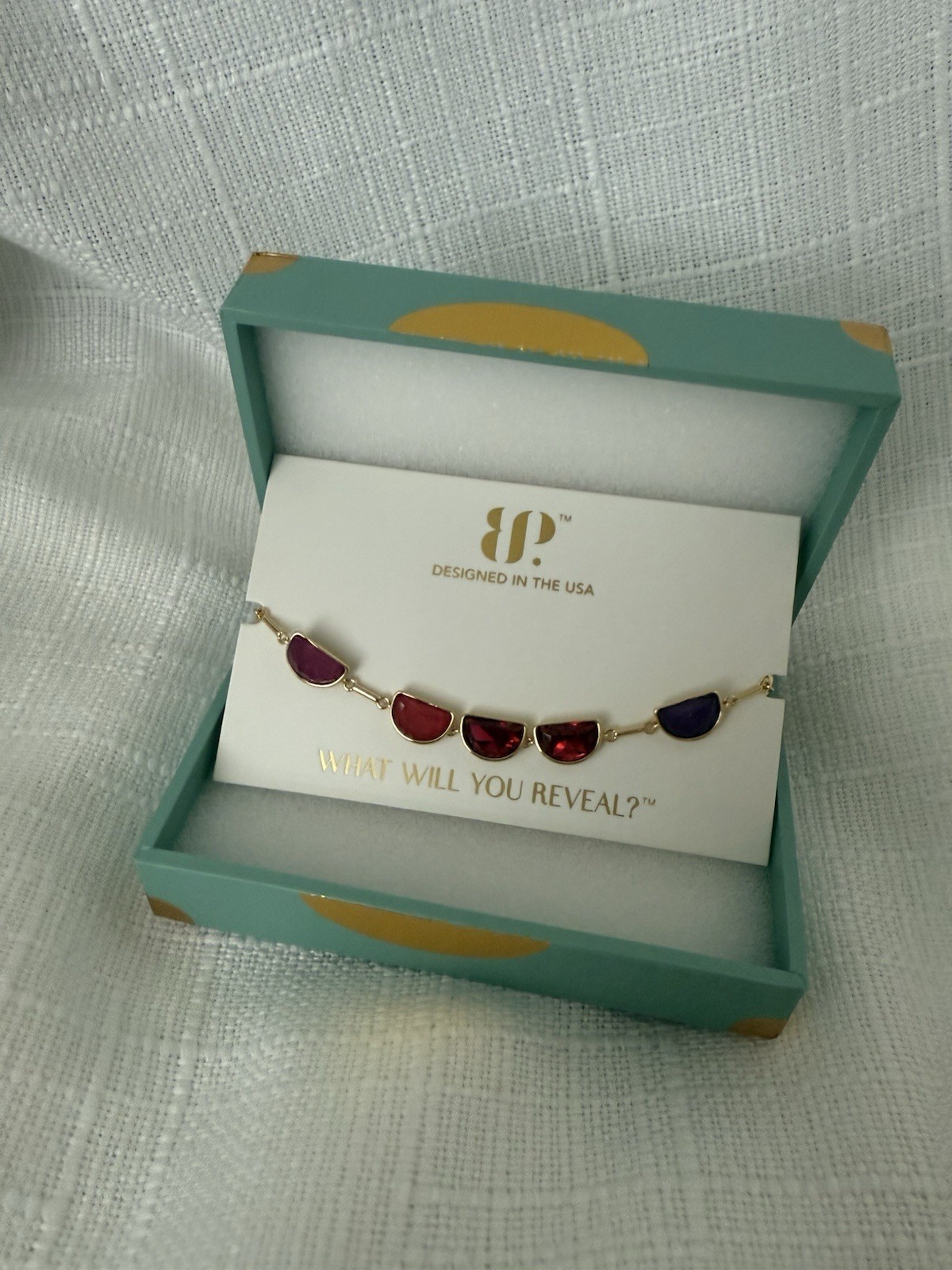 BP 2026 Jewel Candy Bracelet “Global Elite” In Rio Heat On Yellow Gold