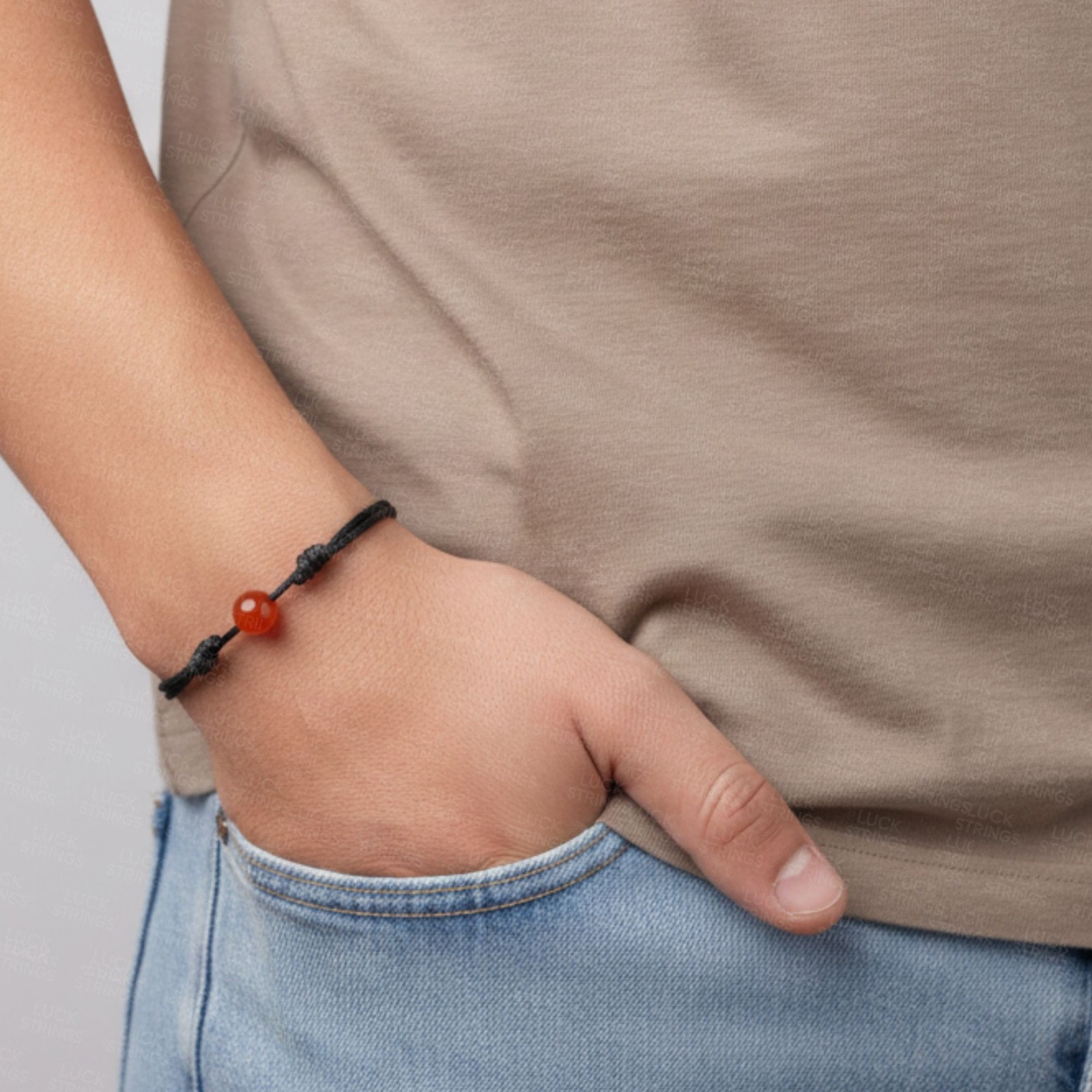 Tourmaline bracelet protection root chakra good luck tigers eye unisex amethyst