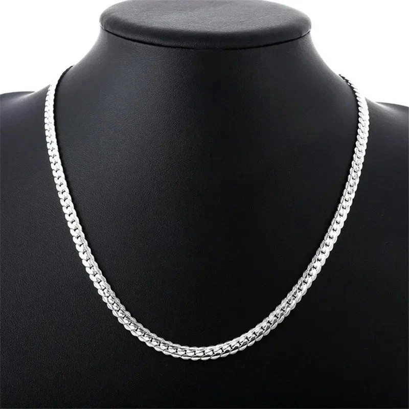 TU PUEDES Cadena De Plata 925 Para Hombre Lucir Elegante Y Atractivo