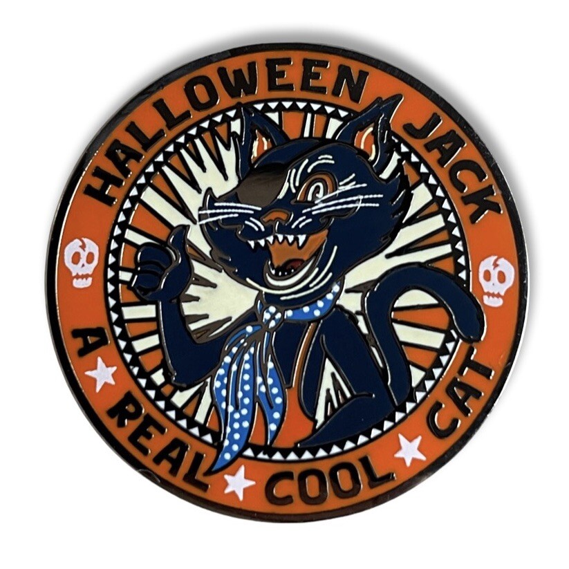 DAVID BOWIE: HALLOWEEN JACK METAL ENAMEL PIN