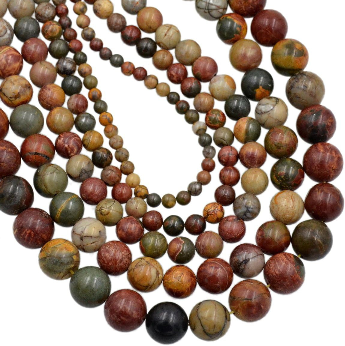 Natural Gemstone round Loose Beads 15″ for Bracelet Necklace Earrings Jwelery Ma