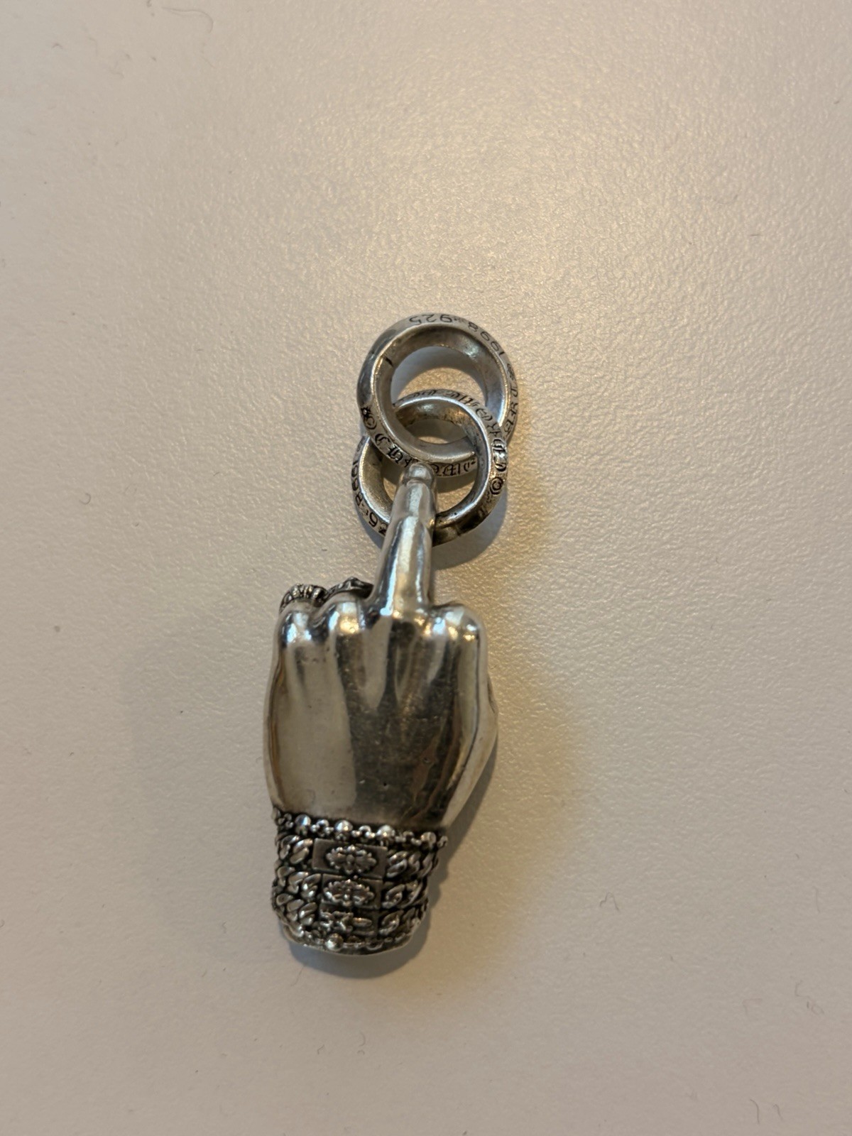 Chrome Hearts middle Finger Pendant