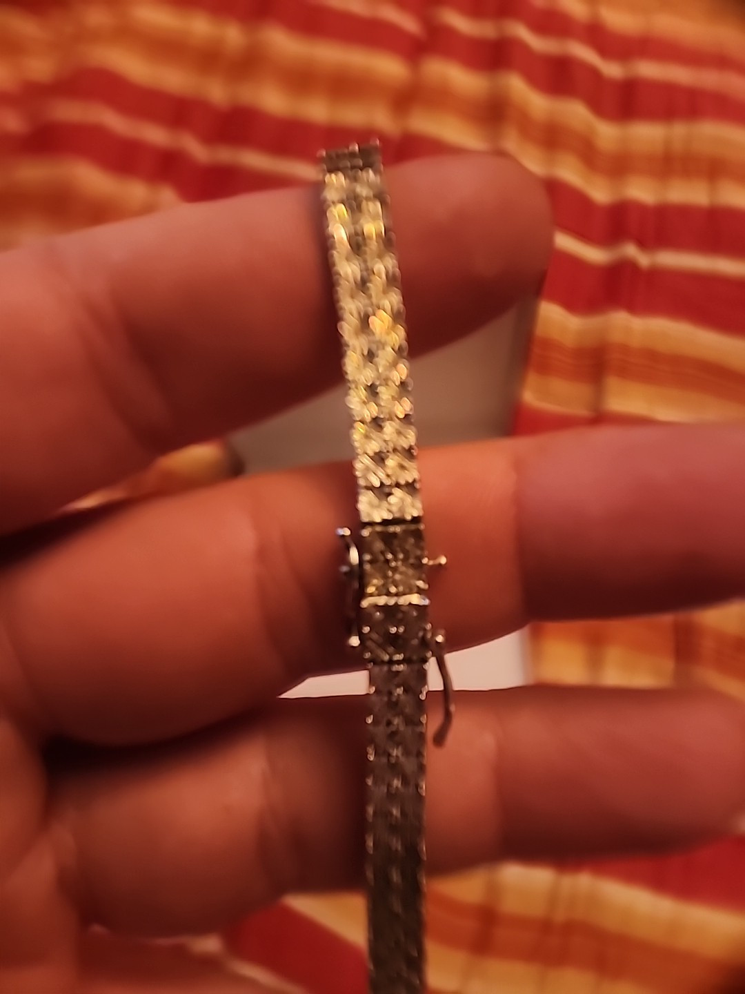 Men’s Diamond Tennis Necklace in Real Sterling Silver 2 Rows Genuine Diamonds