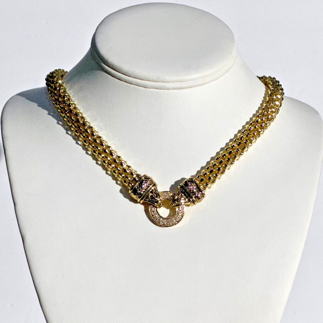 Gold Plated Necklace/Chocker