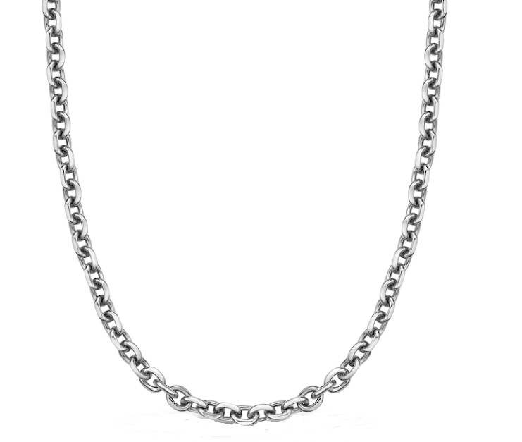 Stainless Steel 8mm Large Link Necklace Many Sizes 30