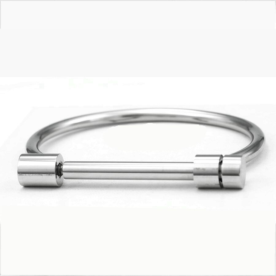Women’s 6.5″ Stainless Steel Silver,Bangle Bracelet High Polish*Gift Box
