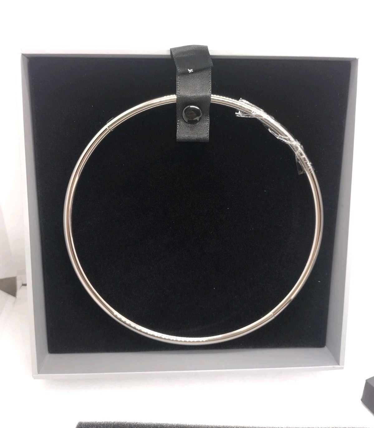 16 Inch 6mm Petite Polished Locking Eternity Collar Titanium With Key