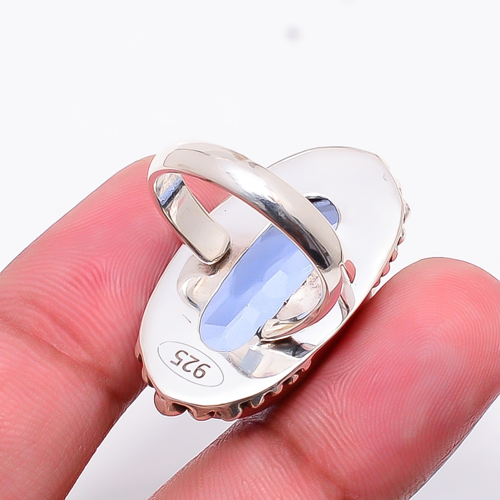 Tanzanite Gemstone 925 Sterling Silver Ring S.7 R124833