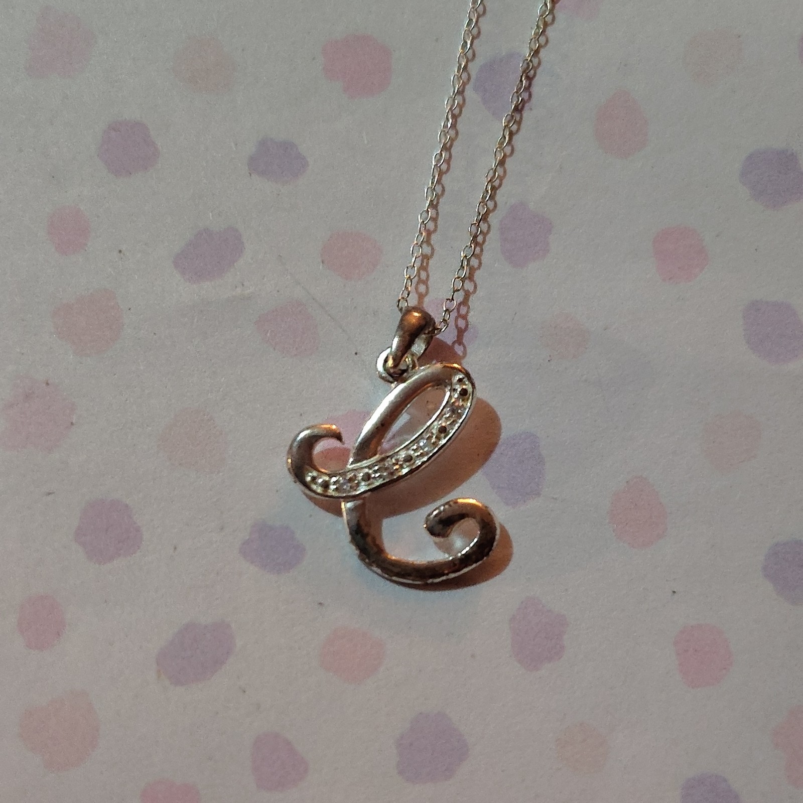 14 Karat Gold Sterling Silver It Has This Isn’t An L