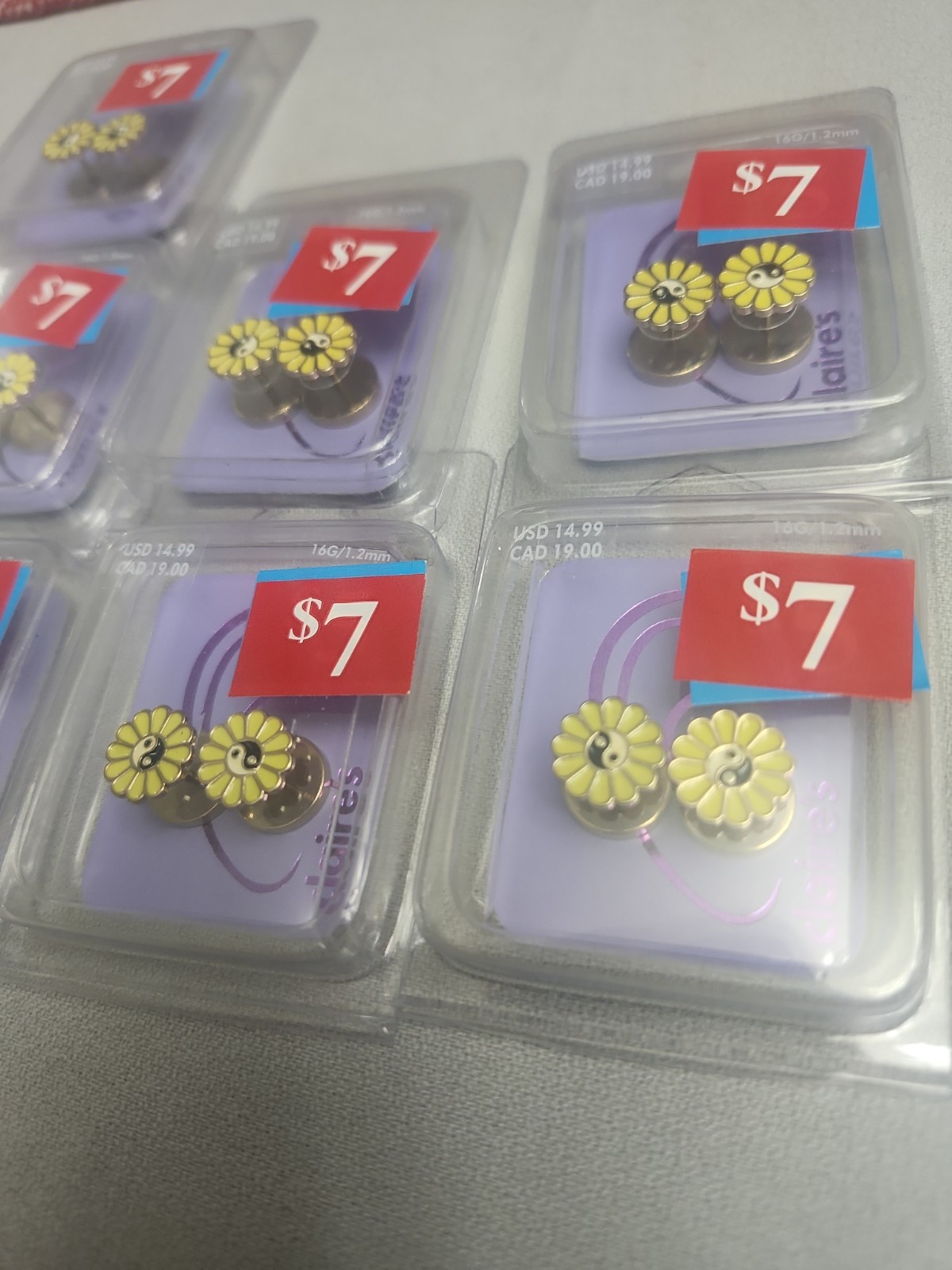 Claires Pierced Earrings. Lot Of 11