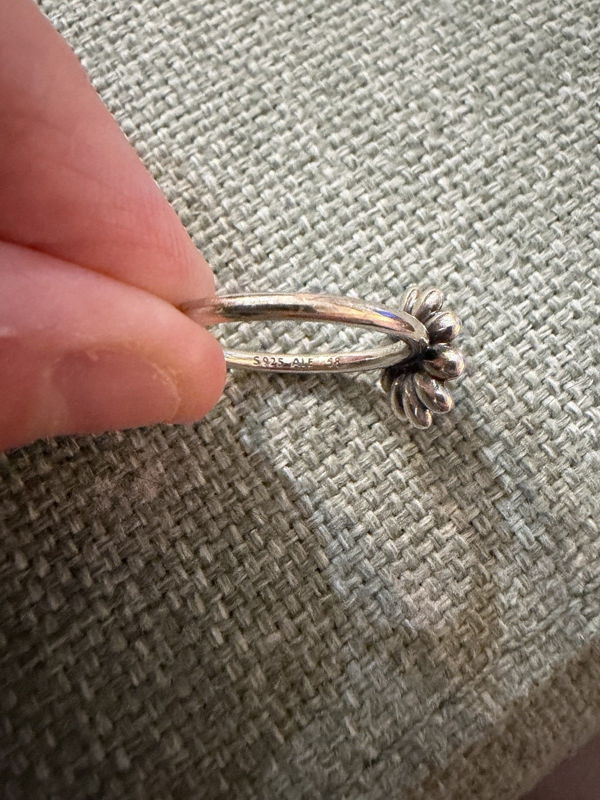 PANDORA Flower Band Ring