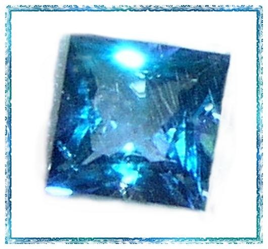 Neptune Garden Mystic Gems-6mm Princess Cut – Matched Set of Two – 2.70-3.00 ctw