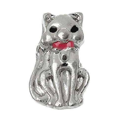Beautiful Cat Floating Charms For Glass Living Memory Locket