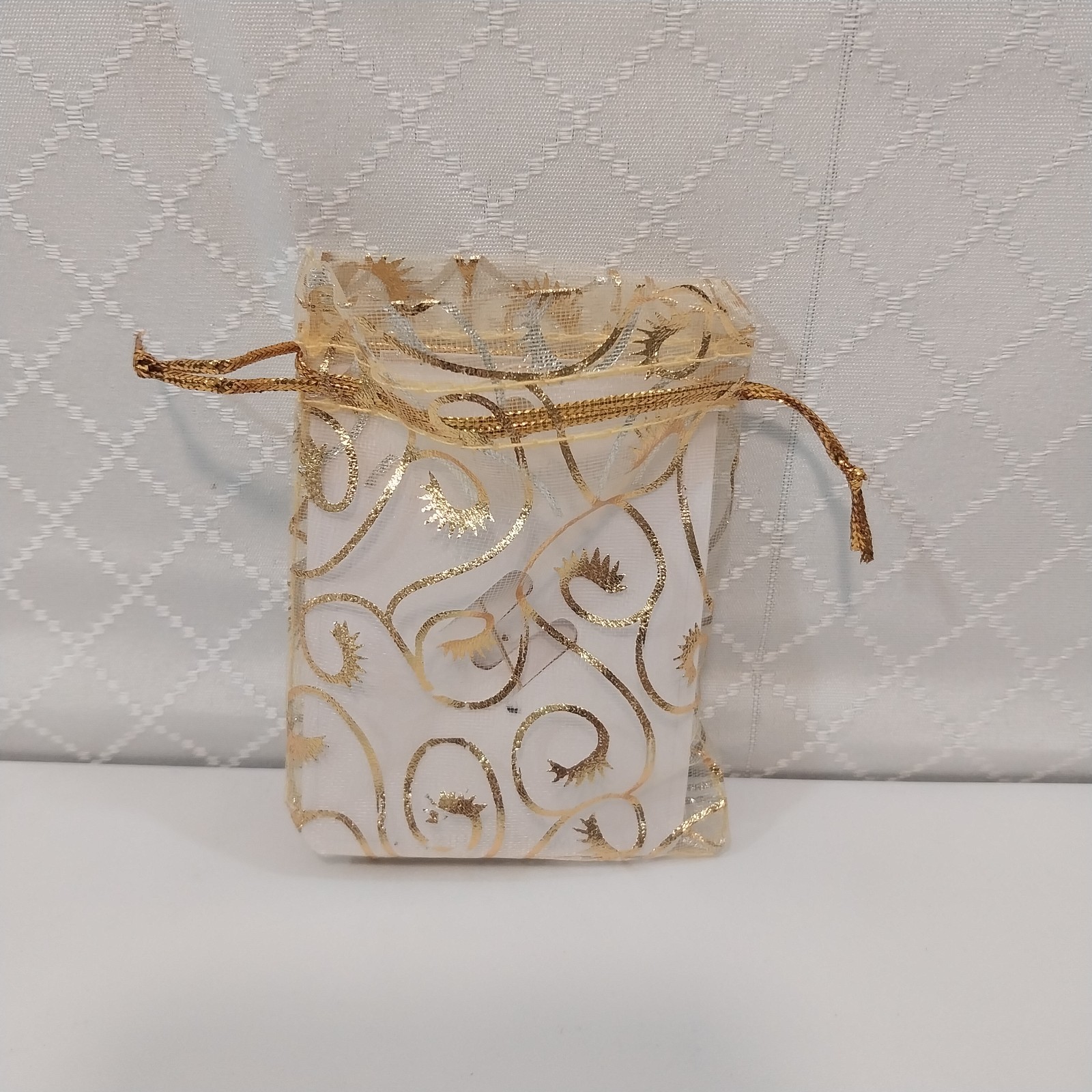Christmas Tree Brooch Pin 2.25 in w/ decorative gift bag