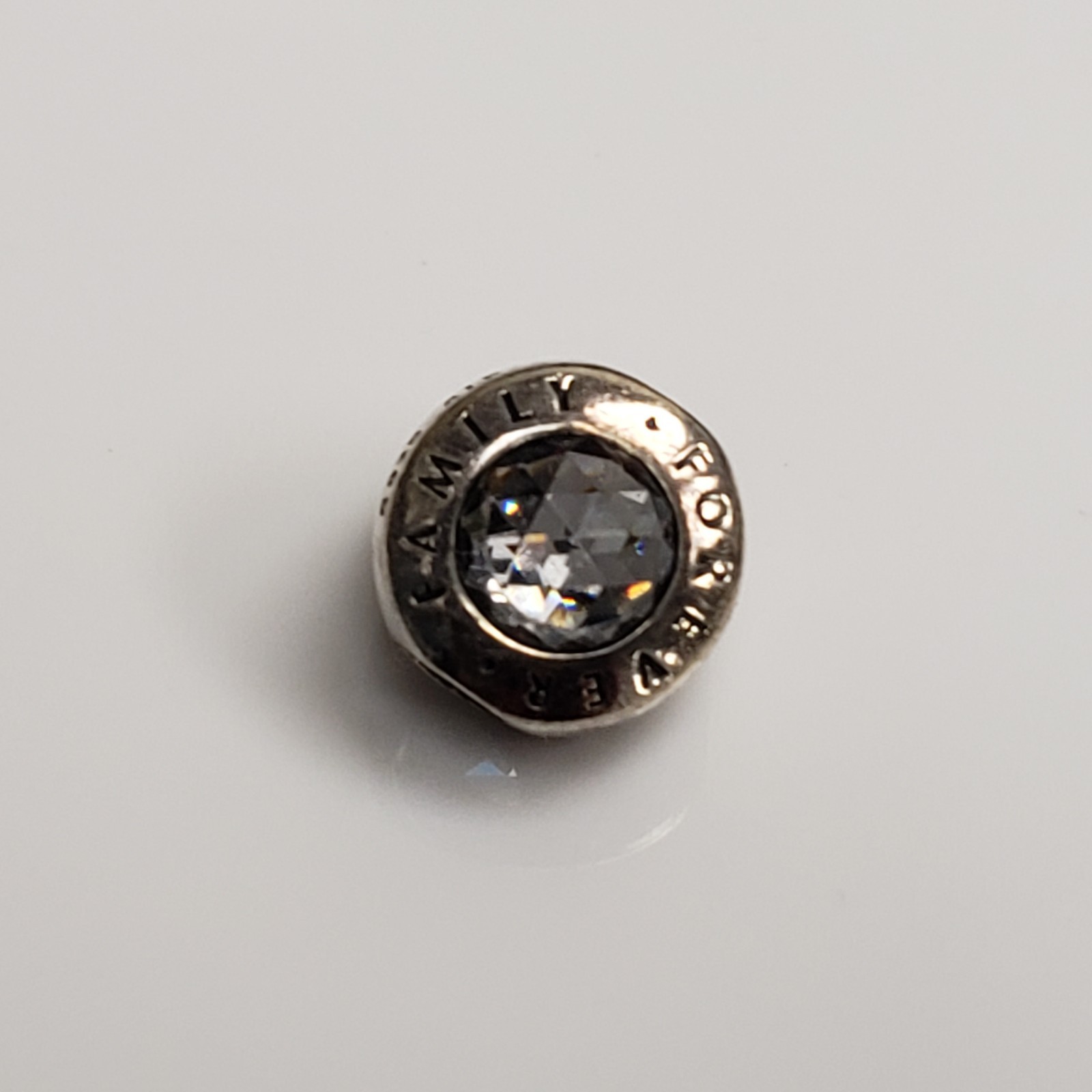 Pandora Sterling 925 Silver Family Forever CZ Bead 791884CZ -.09