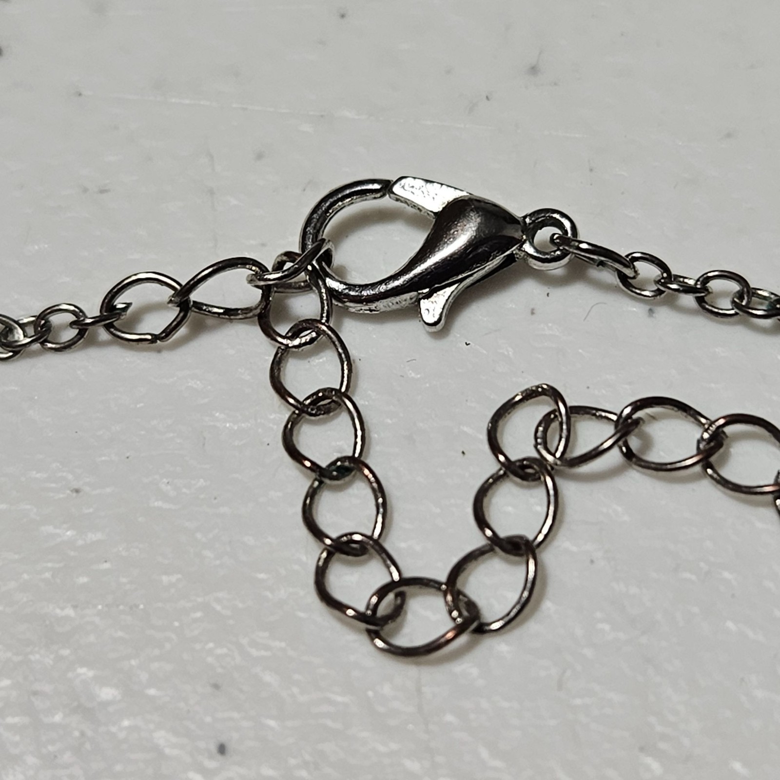 Elegant Coin Disc Charm Necklace Statement Silver Tone Chain Fashion Jewelry