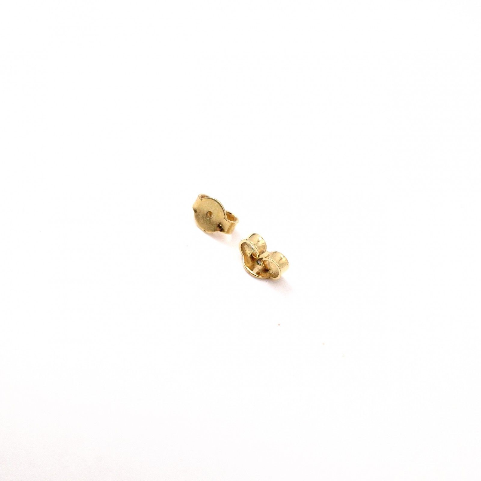 GUCCI Sherry Line Earrings Metal Plastic Green Red