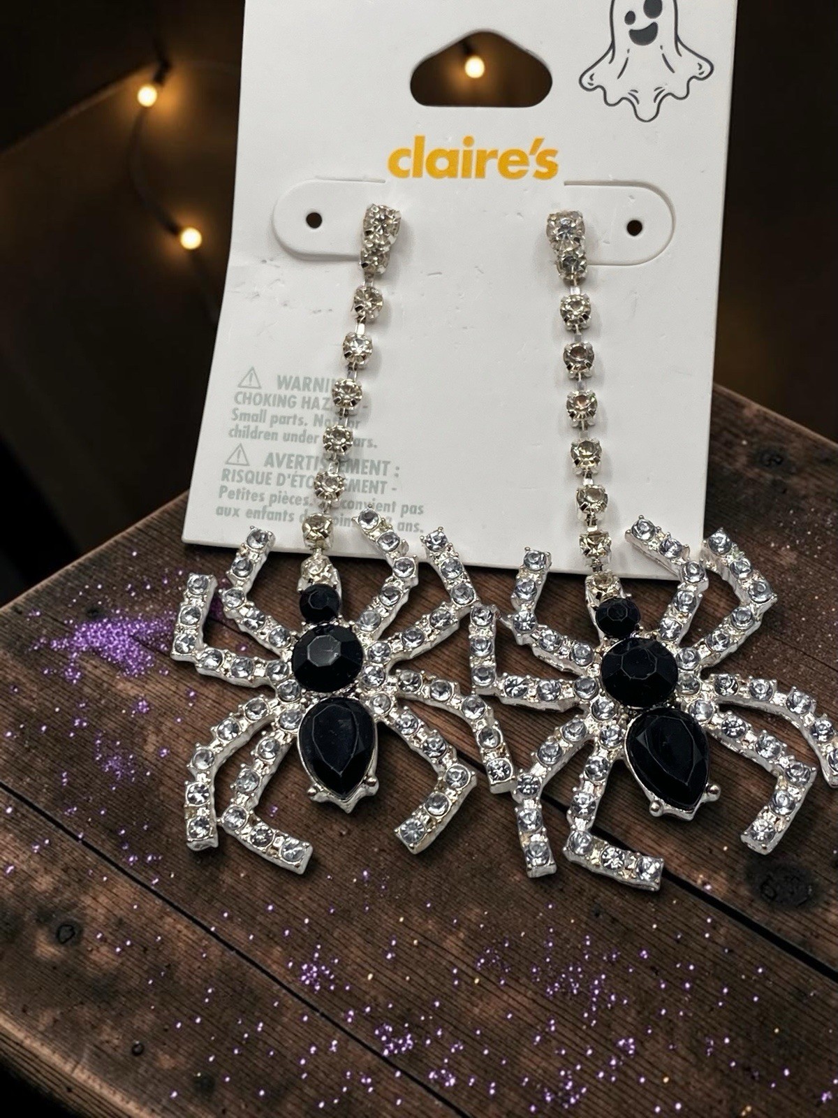 Lot Halloween Earrings Jewelry Lot Claire’s Ghost Pumpkin Spider Bat 40+ Pairs