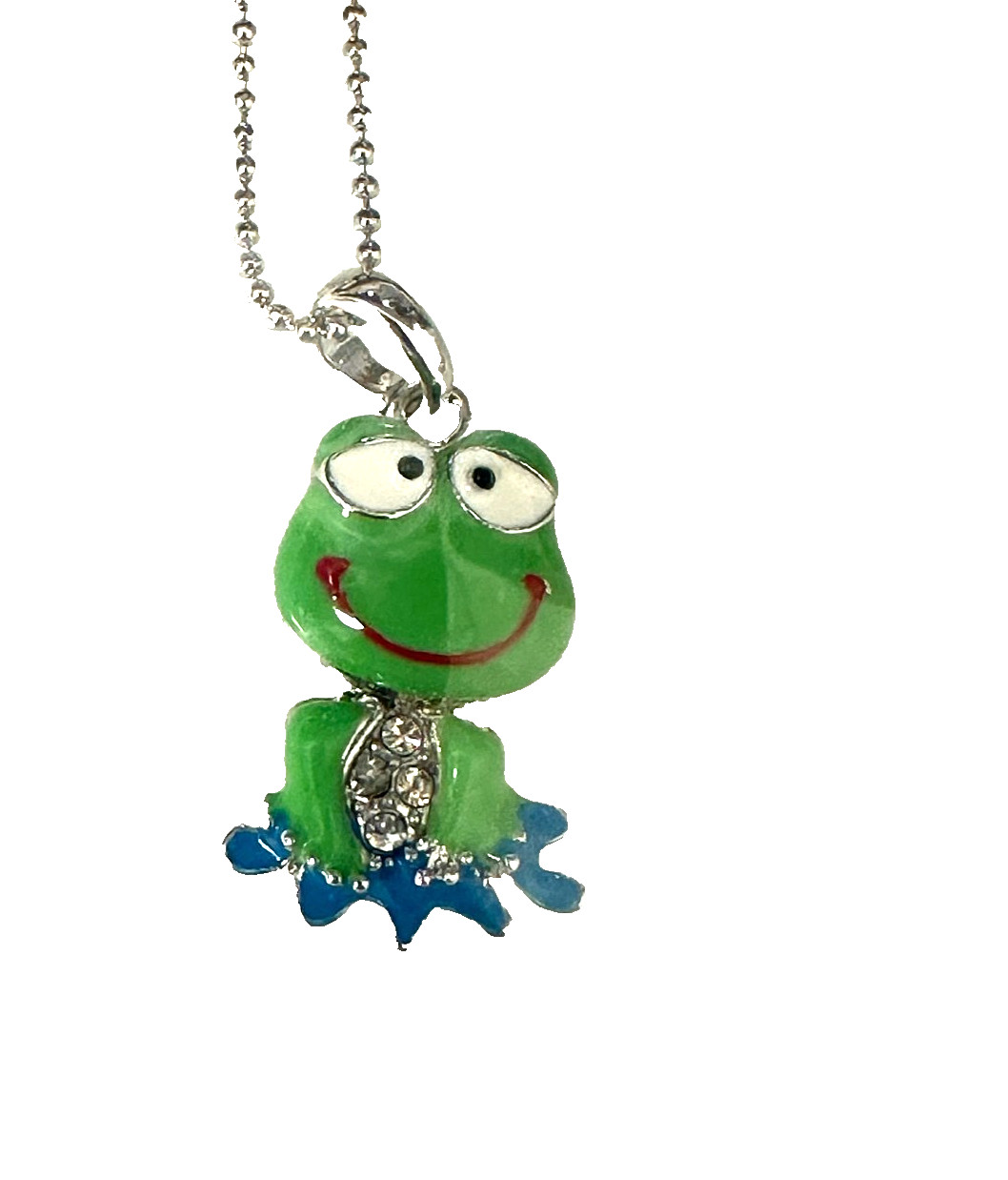 New 20pcs Crystal Charm Pendant Necklace Jewelry #119 Pistol Moon Frog Cola Star