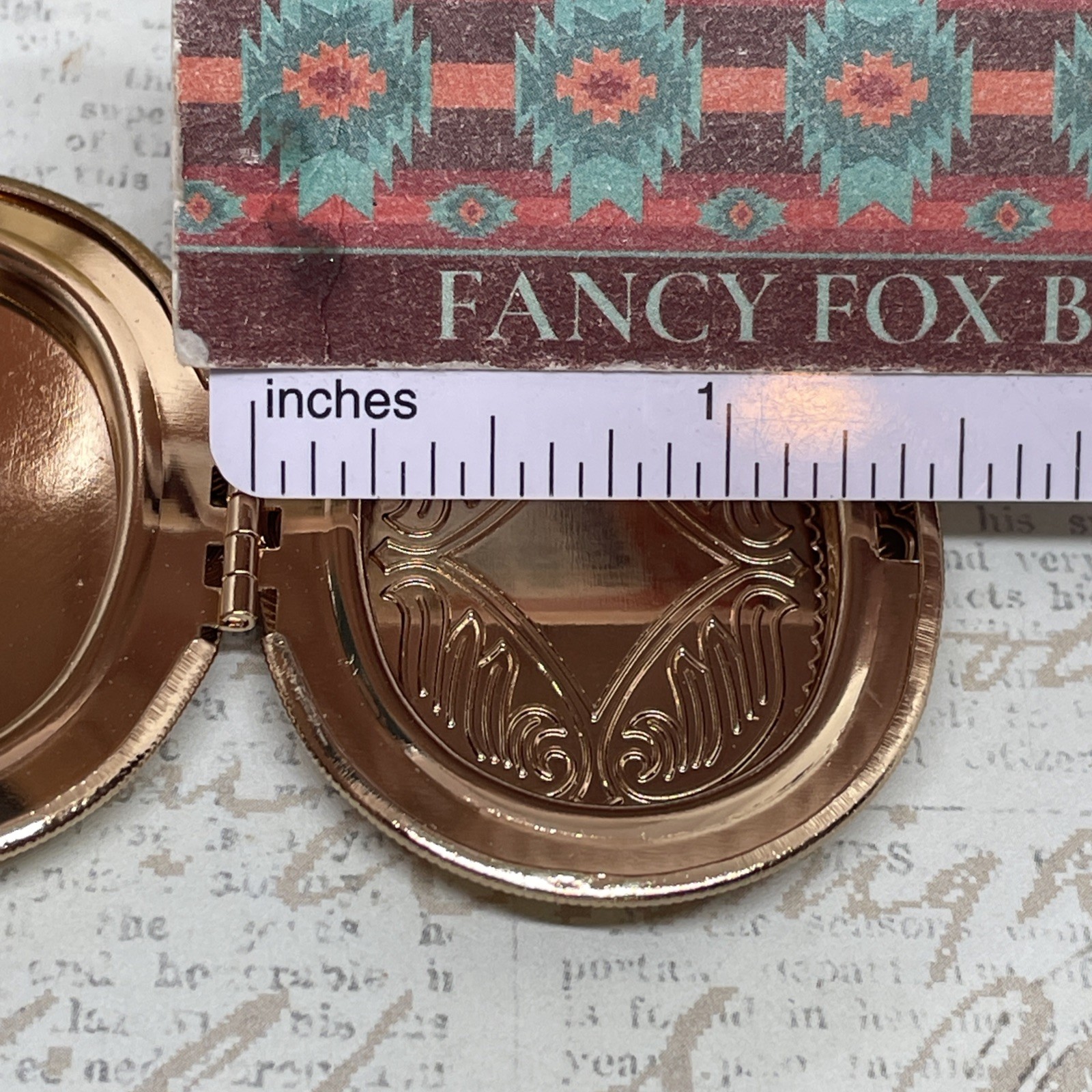 Rose Gold Photo Locket Necklace Birthday Gift 3 Graces Muse Muses Dancer Cameo