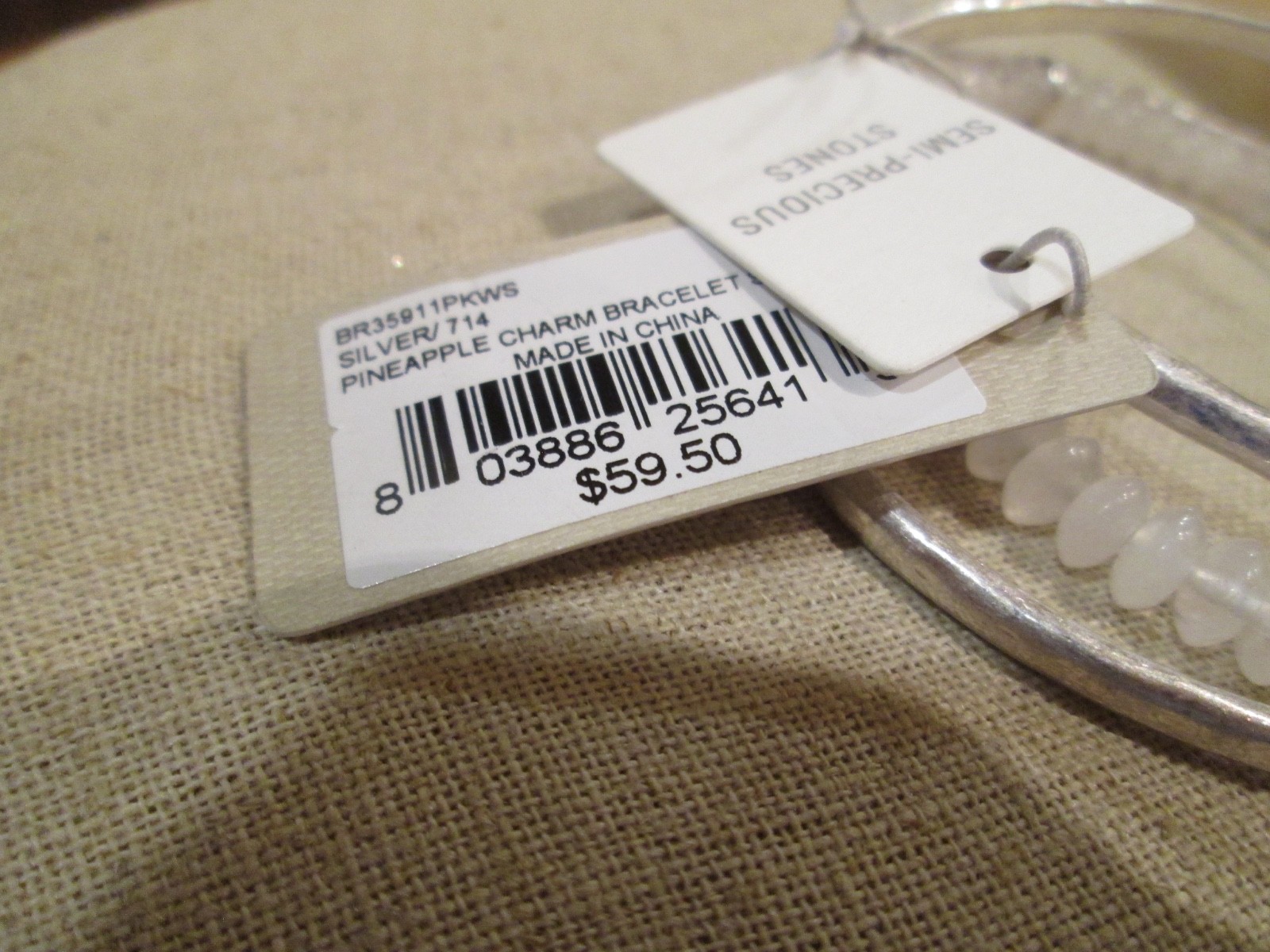 Tommy Bahama Precious Stone & Silver Island Essence Bracelet Set NWT $59