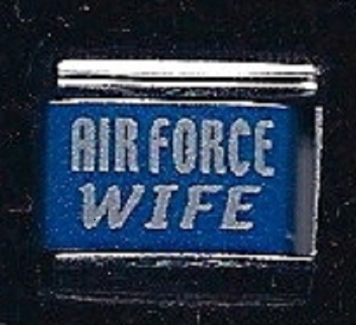 AIR FORCE WIFE WHOLESALE ITALIAN CHARM 9MM #7