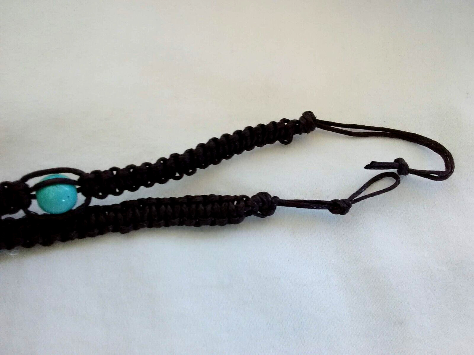 Anklet Natural Macrame Braided Hemp Unisex 8-10.5″ Eco Friendly US Seller New