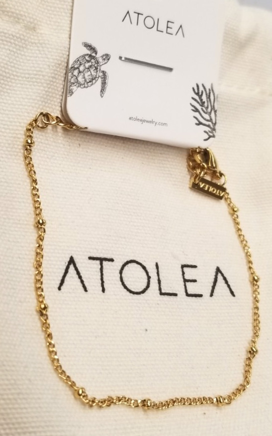 Atolea Classy Satellite Chain Bracelet 6″+2″