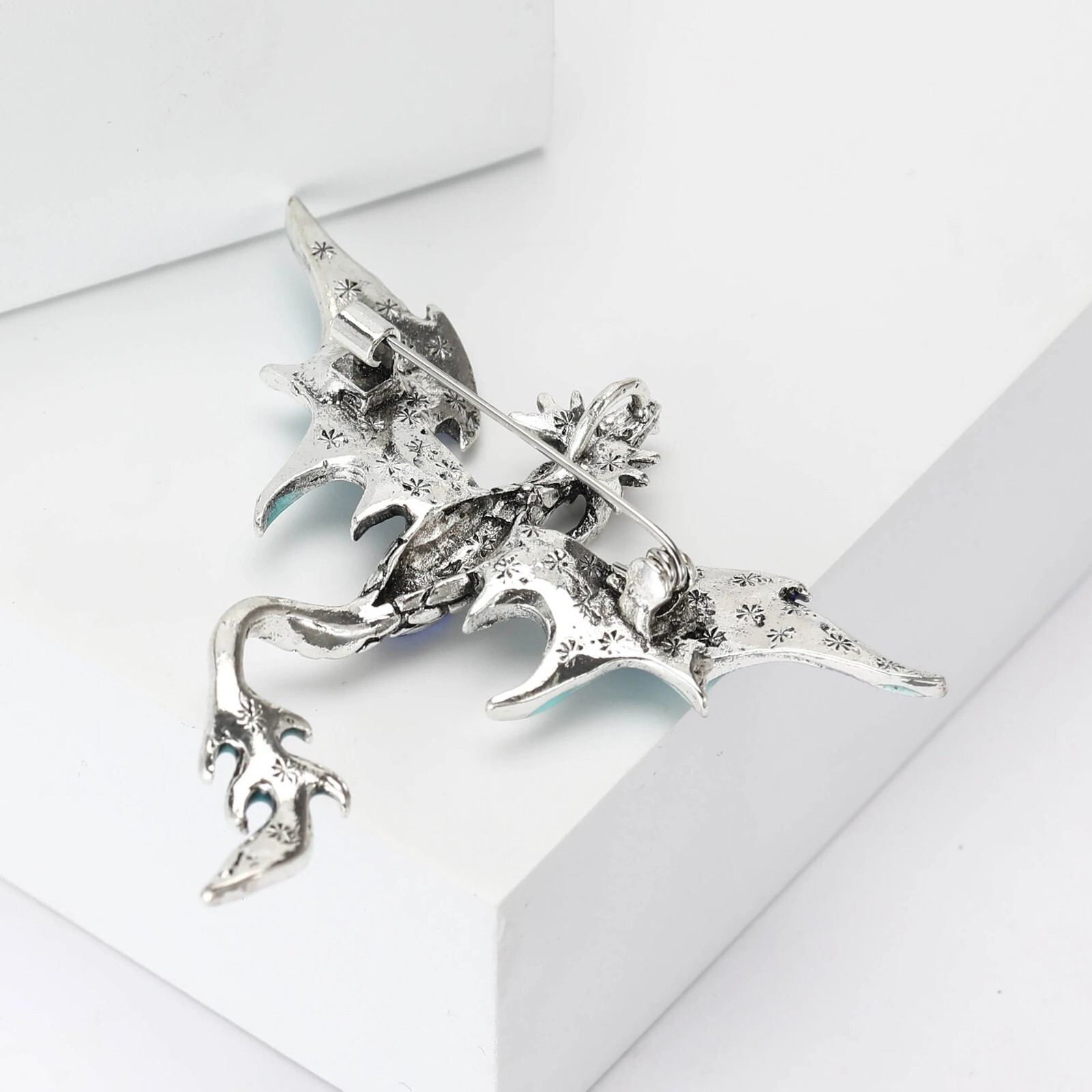 Hot Sale Wholesale Enamel Dragon Brooch Necklace Flying Dragons Pin 2nd List
