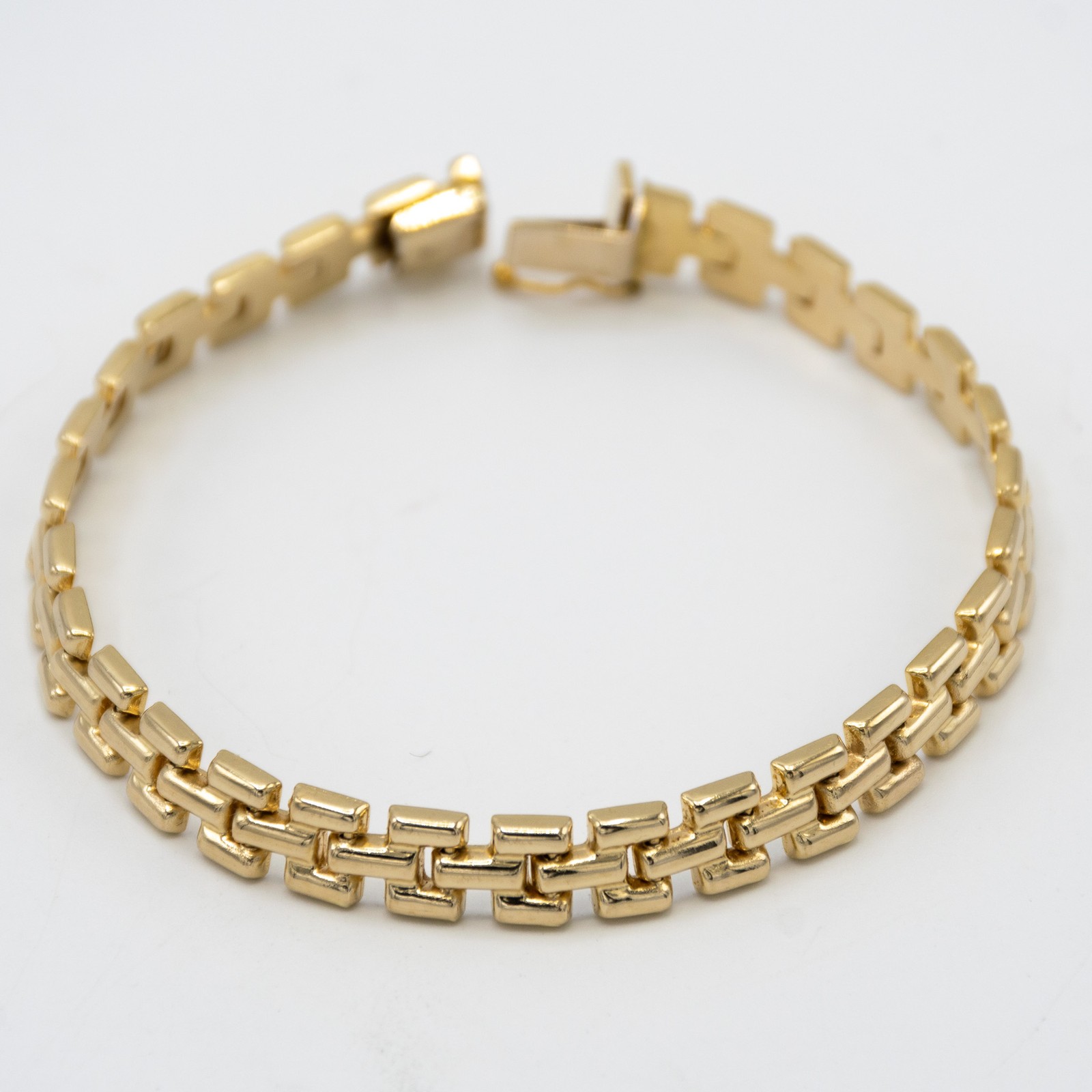 18kt Yellow Gold Panther Bracelet Gold Bracelet A.147