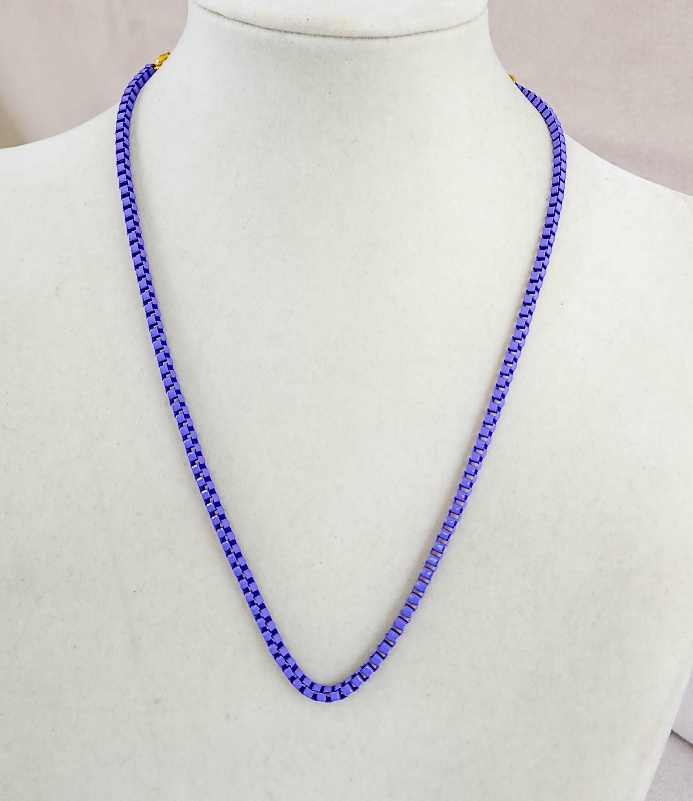 Melania Clara Necklace Lot Of 6 Color Enamel Gold Plated Multi Color Variety