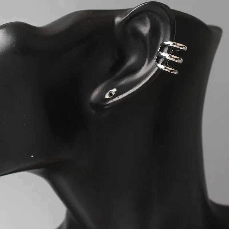 New style of ancient complex hollow U-shaped clip Earrings non pierced ear bone