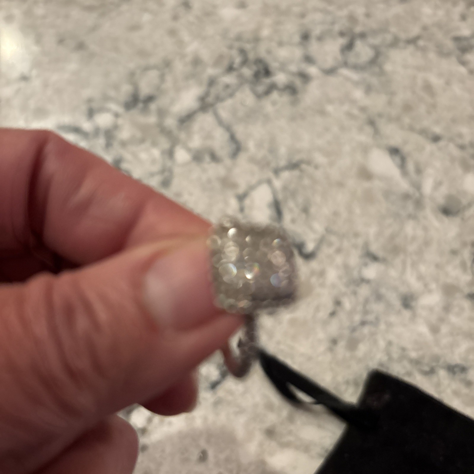 925 Sterling Silver 0.45 Carat CZ Square Twist Rope Ring Size 5-9