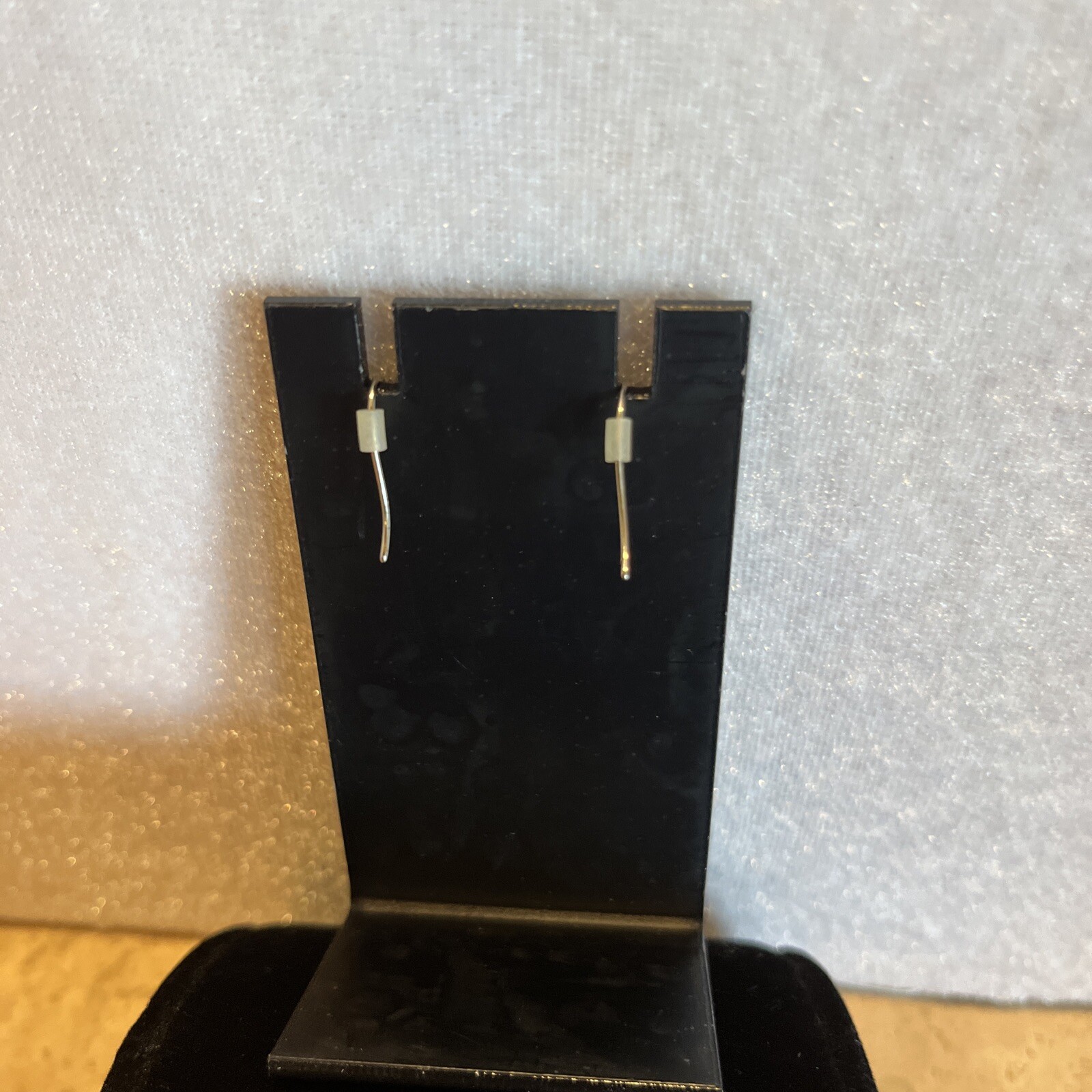 Silver Tone Long Earrings