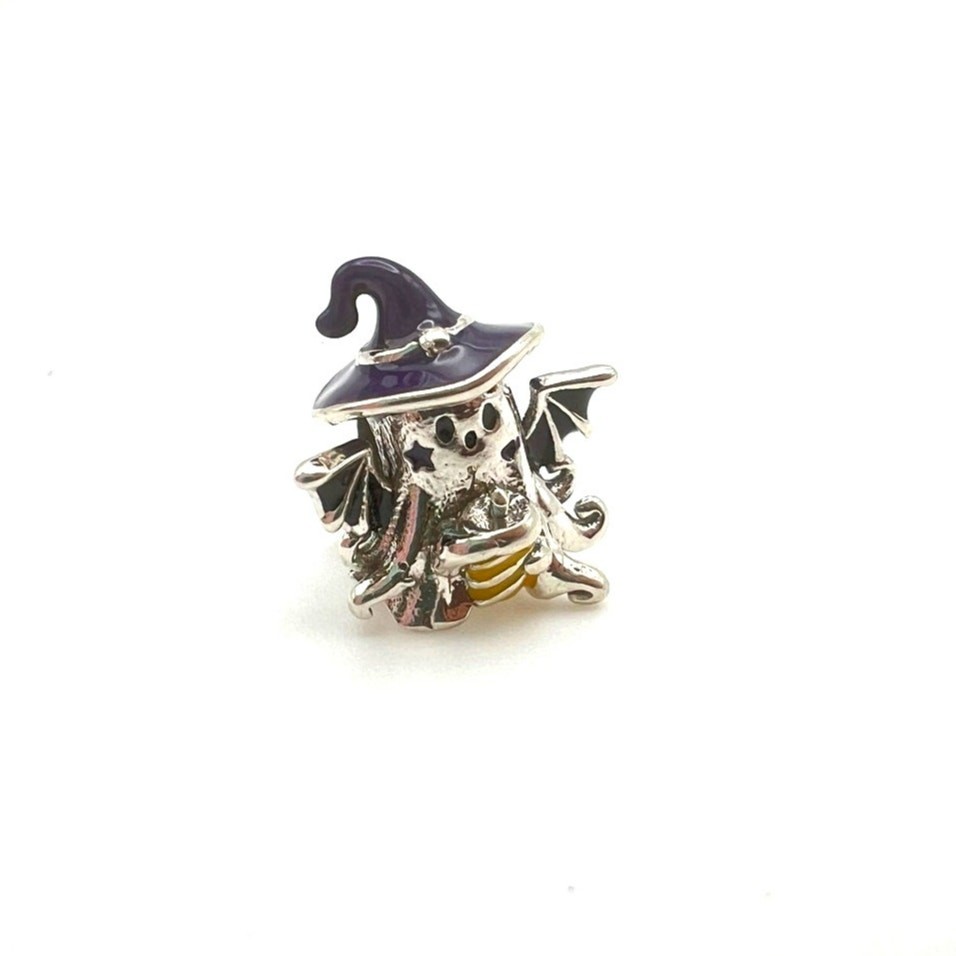 NEW Halloween Ghost Witch Bat Charm for European Bracelet