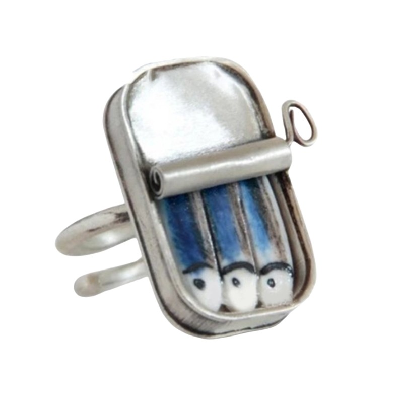 Fashionable Sardine Can Rings Great for Everyday Casual Wear or Gatherings