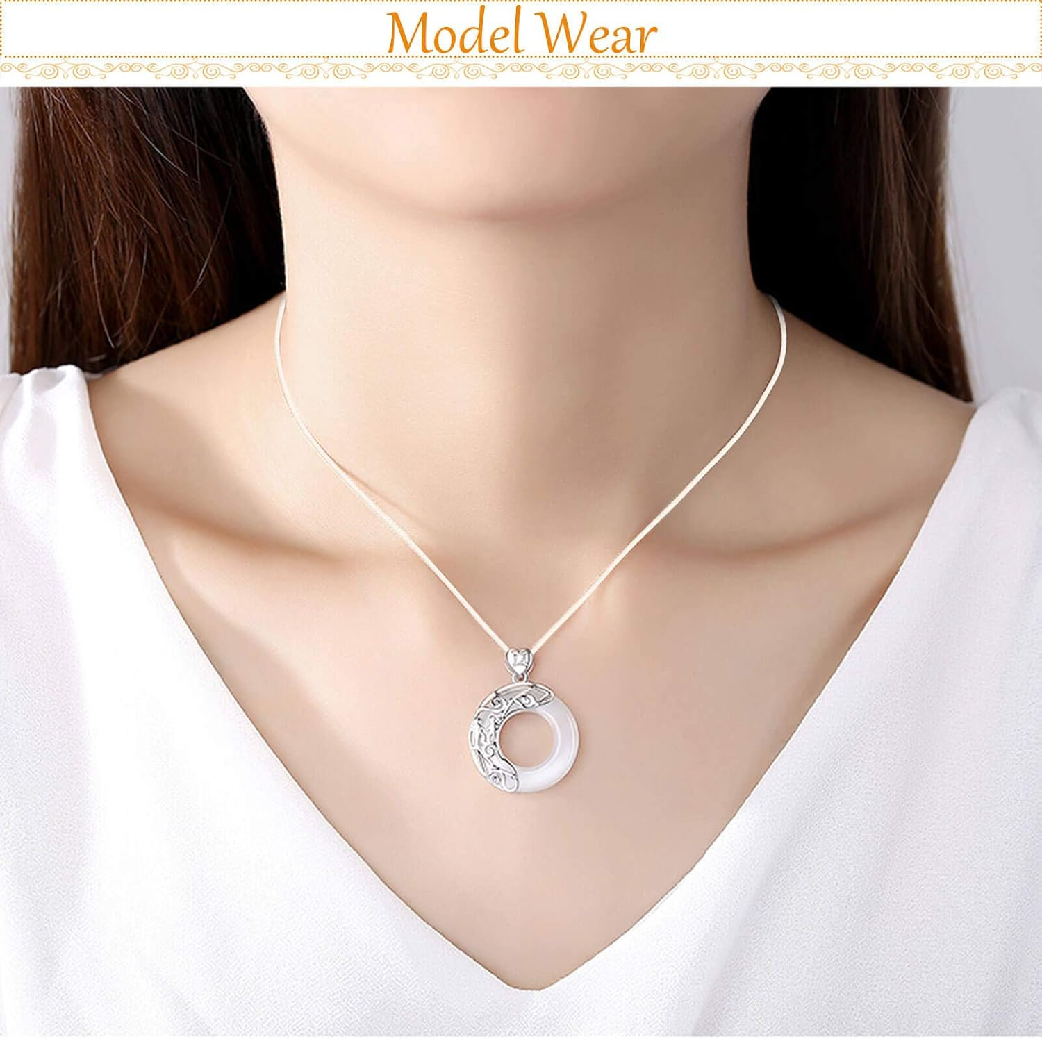 100 Pcs 20 Leather Necklace Chains Waxed Rope Cord with Clasps for Pendants