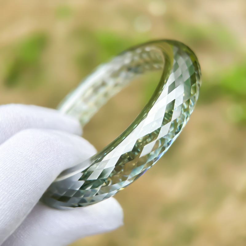 Full Moissanite Bangle Bracelet D Color Elegant Jewelry Exquisite Jewelry Gifts