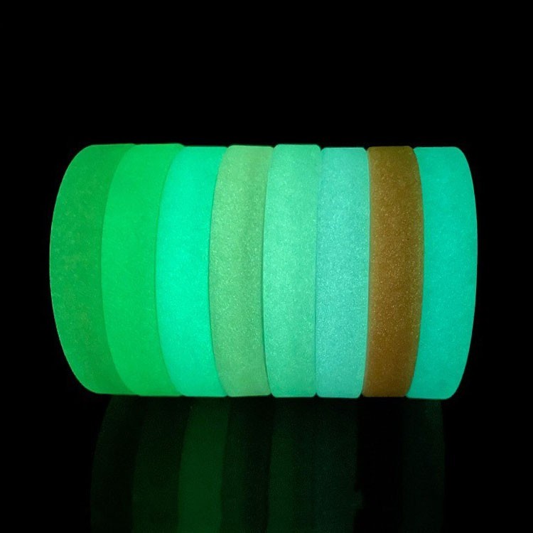 Luminous Silicone Sport Wristband Glow-in-the-Dark Rubber Bracelet Band