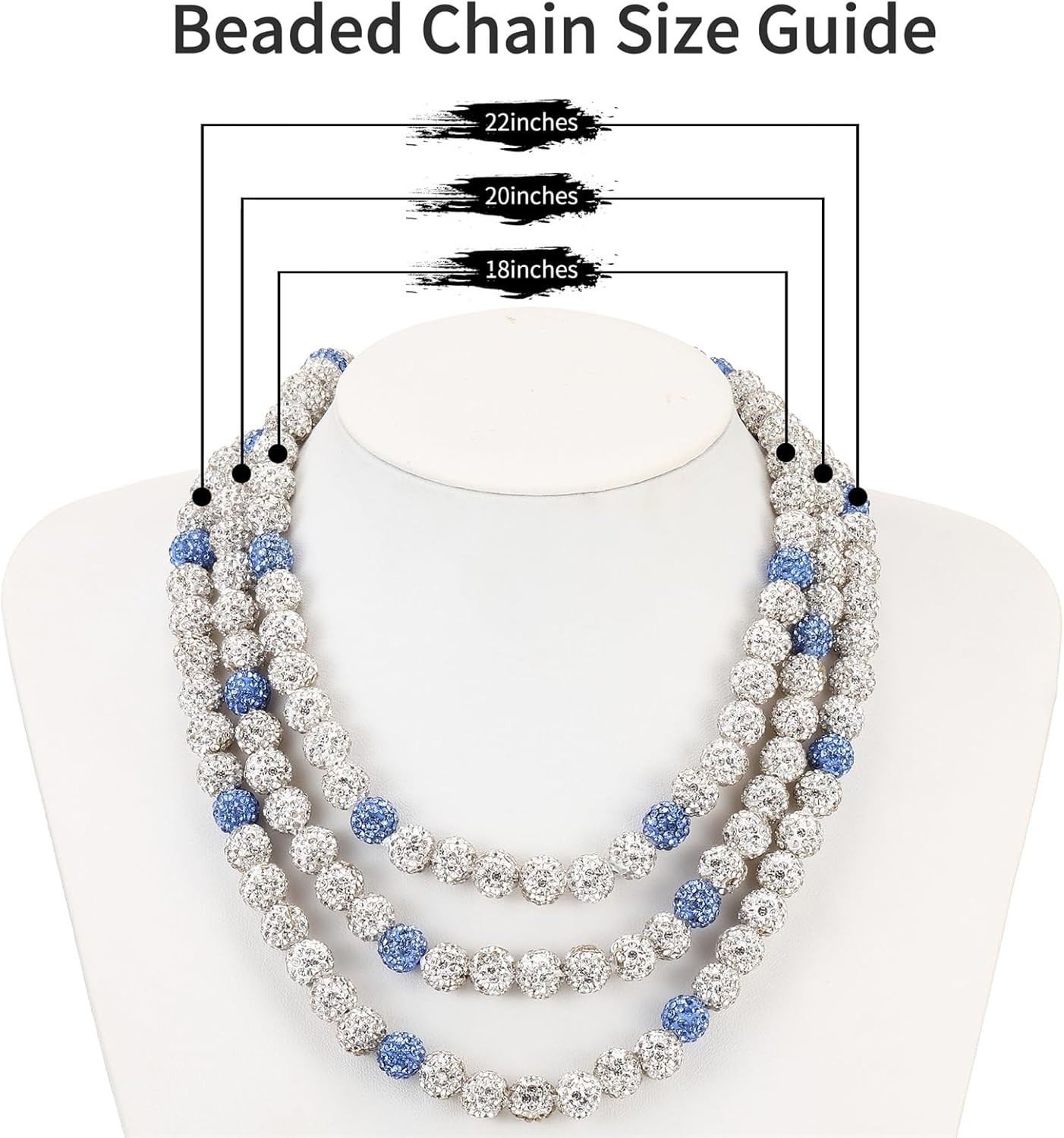 Baseball Beaded Chain Necklace for Men,Bling Ice Collection Baseball Necklace Gi