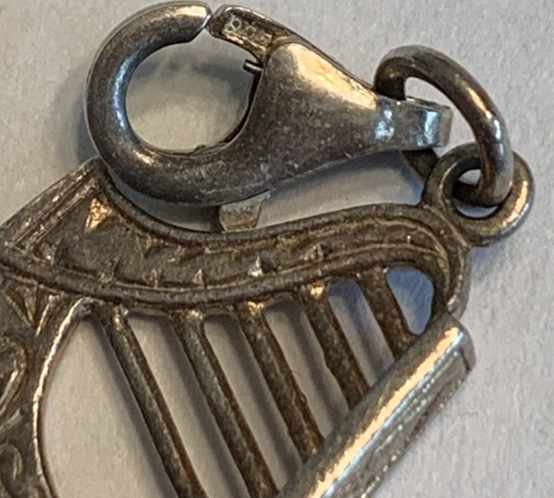 Solvar Jewelry Irish Clip On Charms Claddagh Celtic Cross Harp Tree of Life .925