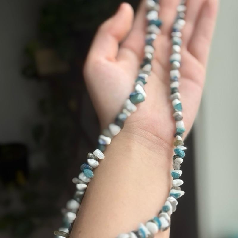 MEN’S CLEAR-SEEING KING GEMSTONE NECKLACE!