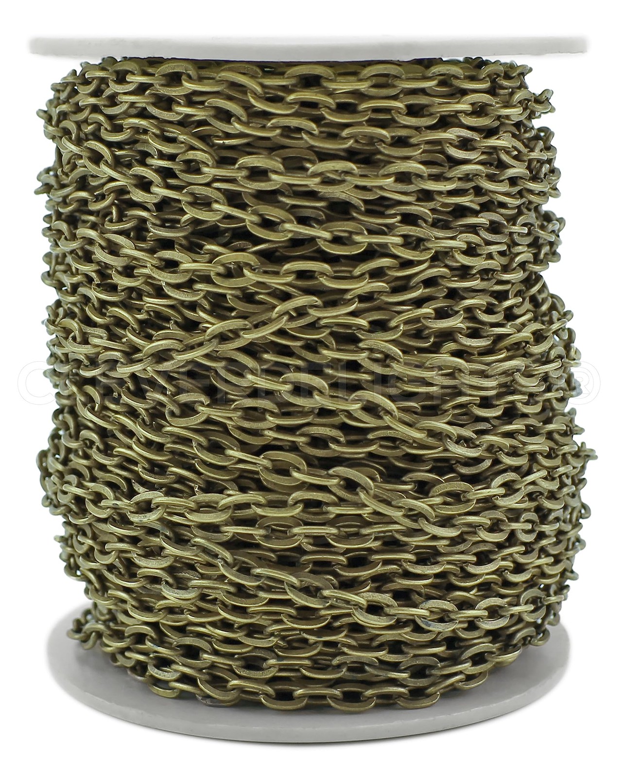 Ts 4x6mm Cable Chain Antique Bronze Color 30 Feet