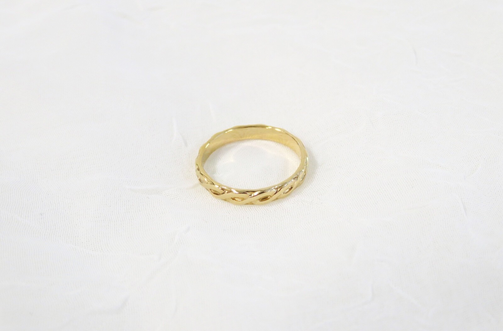 Gold Filled Ring, Gold Band, Wedding Band, Gold Pattern Ring, 14k Gold Ring