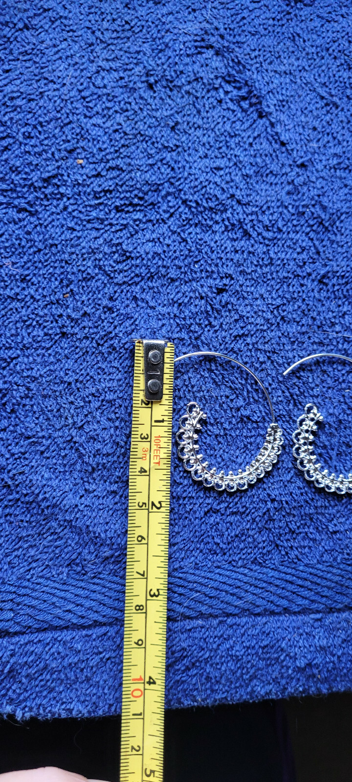 New Long Hook “Silver Tone” Earrings Dressy Classy Collectible Decorative Nice