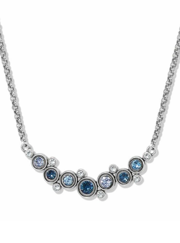 Brighton Constella Silver-Blues Crystal Necklace Style: JM7669 MSRP: $108 NWT