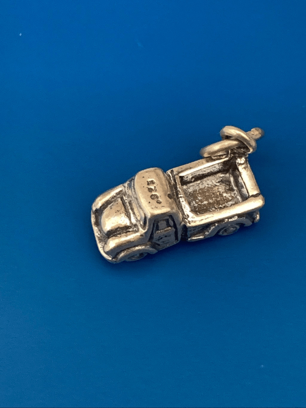 .925 Truck Sterling Silver Jewelry Charm #transportation #truck