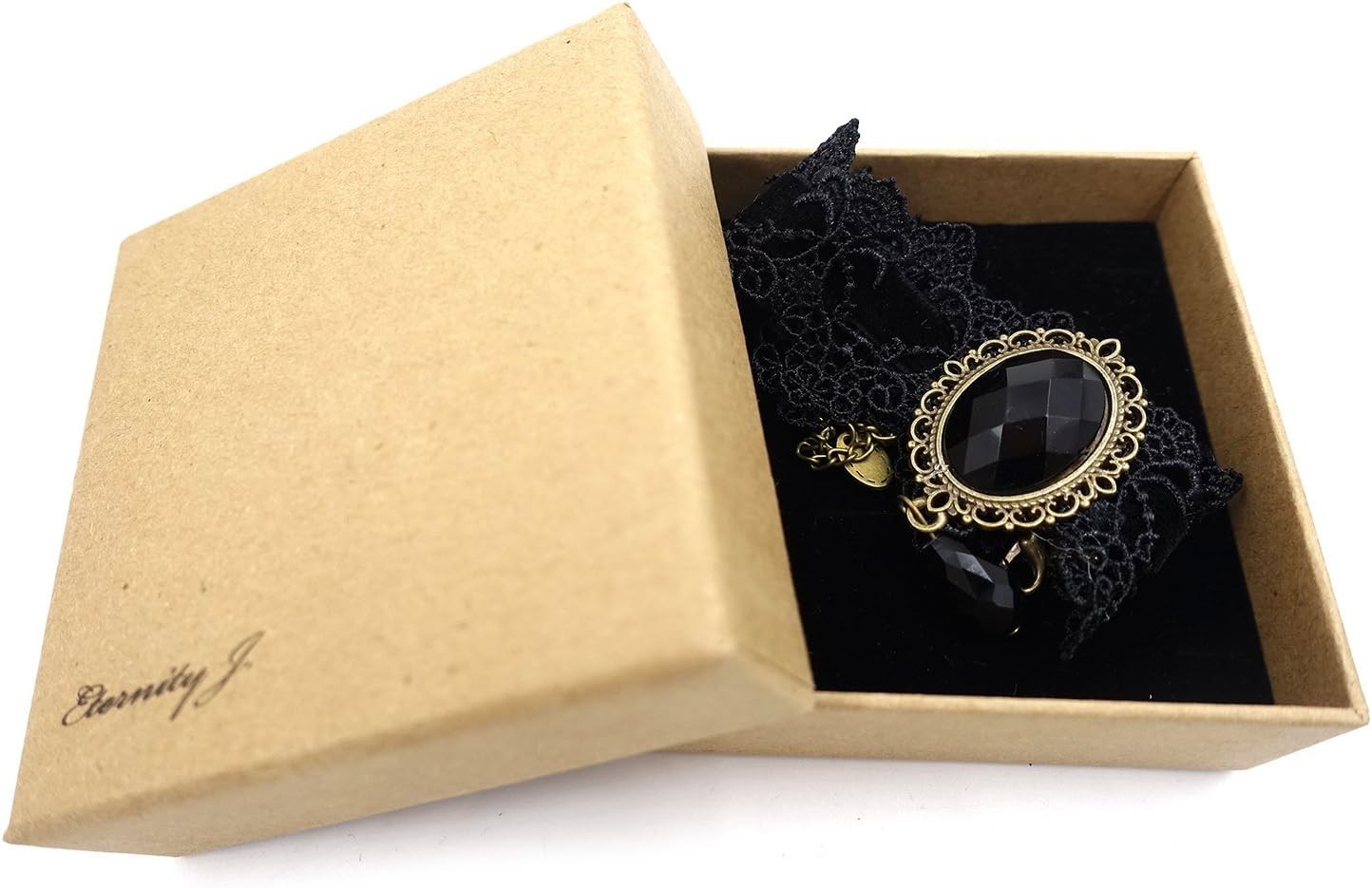 Retro Handmade Craft Lace Royal Court Vampire Choker Gothic Necklace Bracelet…