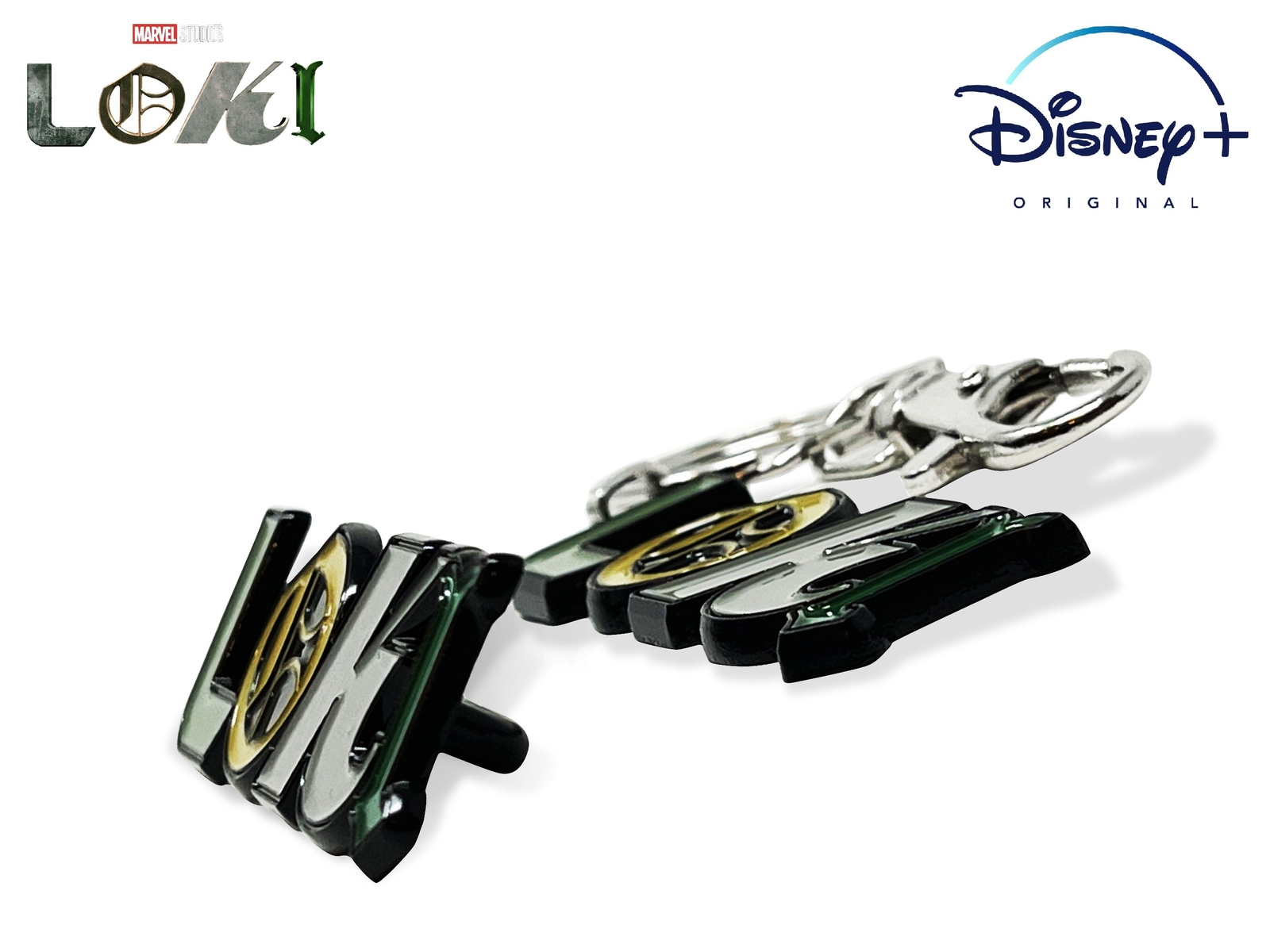 Official Marvel’s LOKI LOGO, Disney+ Exclusive LOKI LOGO – 2 cm x 5.75 cm